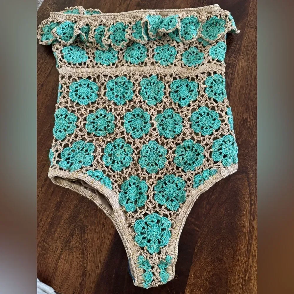 Free People x Anna Kosturova Sea Blossom Monokini